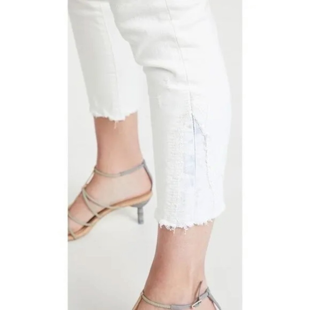 Moussy Vintage Burnside White Skinny Jeans 24 NWT - Picture 2 of 15